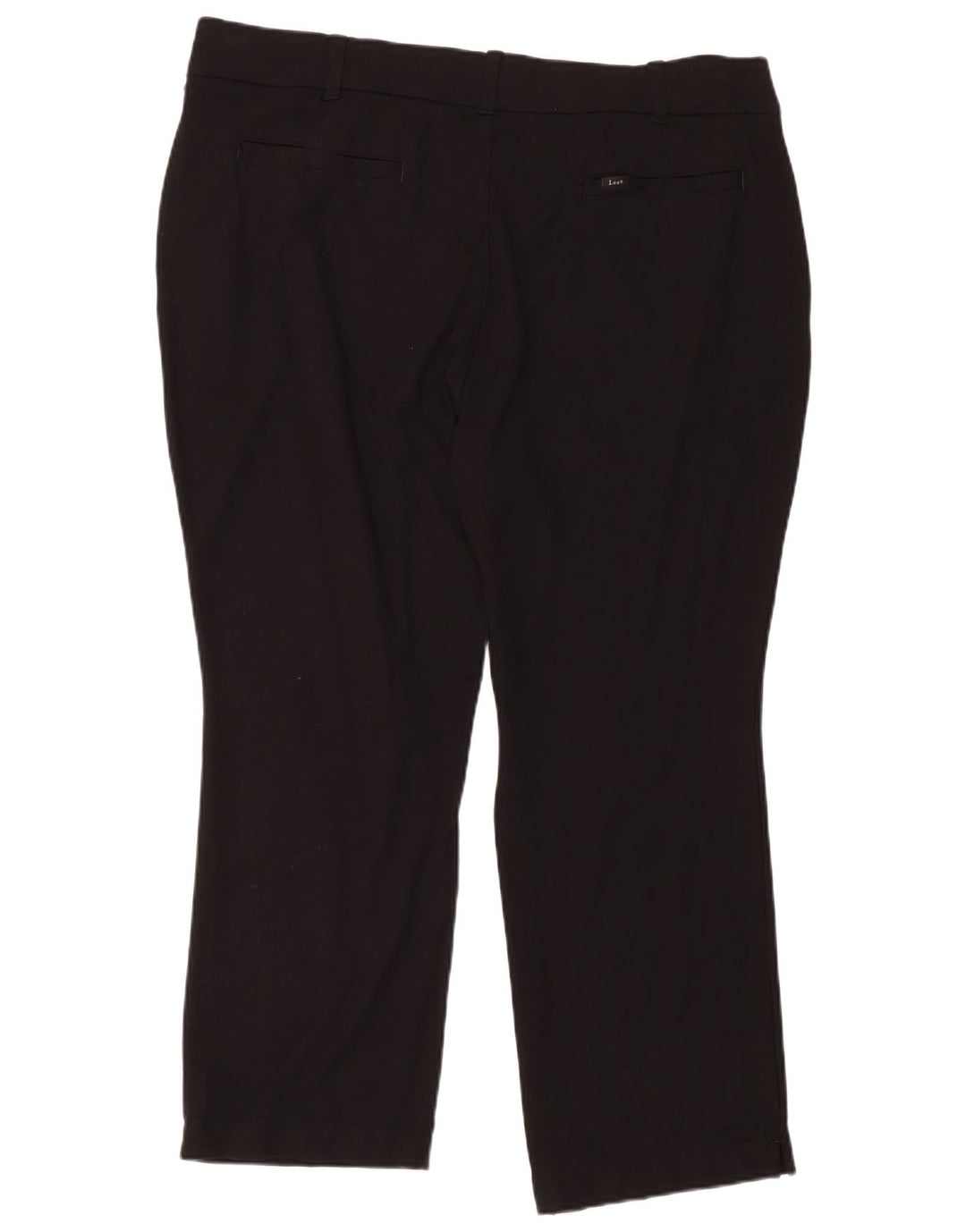 Lee Herren verkürzte Hose W44 L26 Schwarz