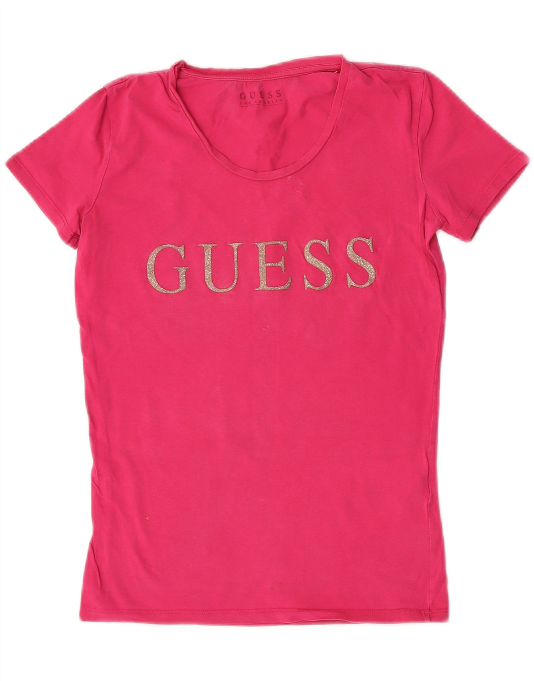 Guess Grafik-T-Shirt für Damen, Gr. 8, Rosa