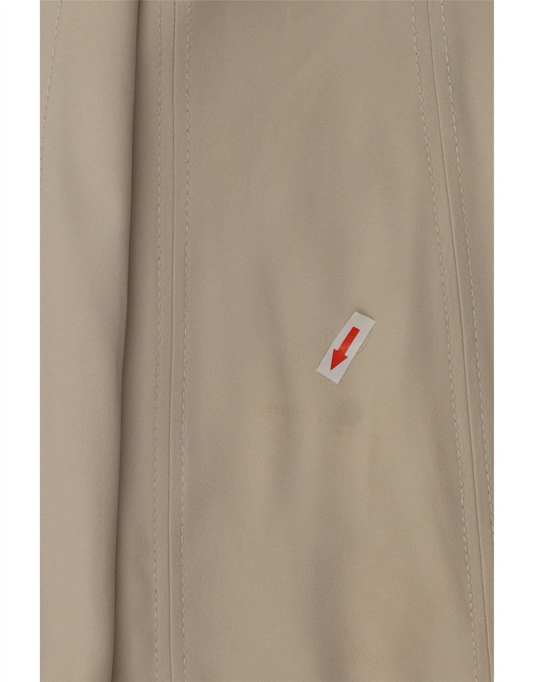 VINTAGE Damen A-Linien-Kleid UK 12 Mittelweiß