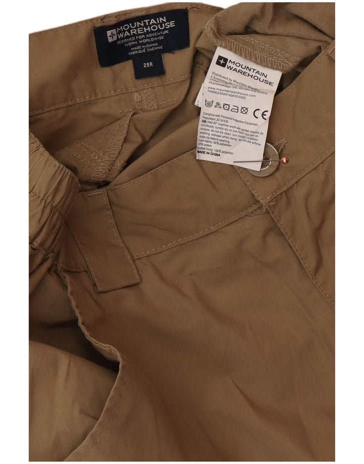 FAT FACE Gerade Herren-Cargohose W28 L32 Beige Polyester