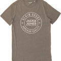 JACK & JONES Mens Graphic T-Shirt Top Large Grey Cotton Vintage Jack & Jones and Second-Hand Jack & Jones from Messina Hembry 