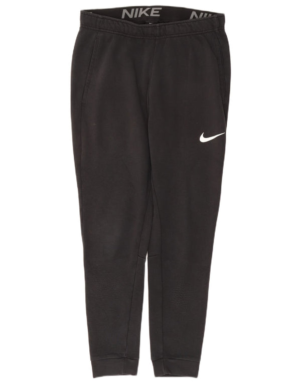 Nike Mens Dri Fit Standard Fit Tracksuit Trousers Joggers Medium Grey