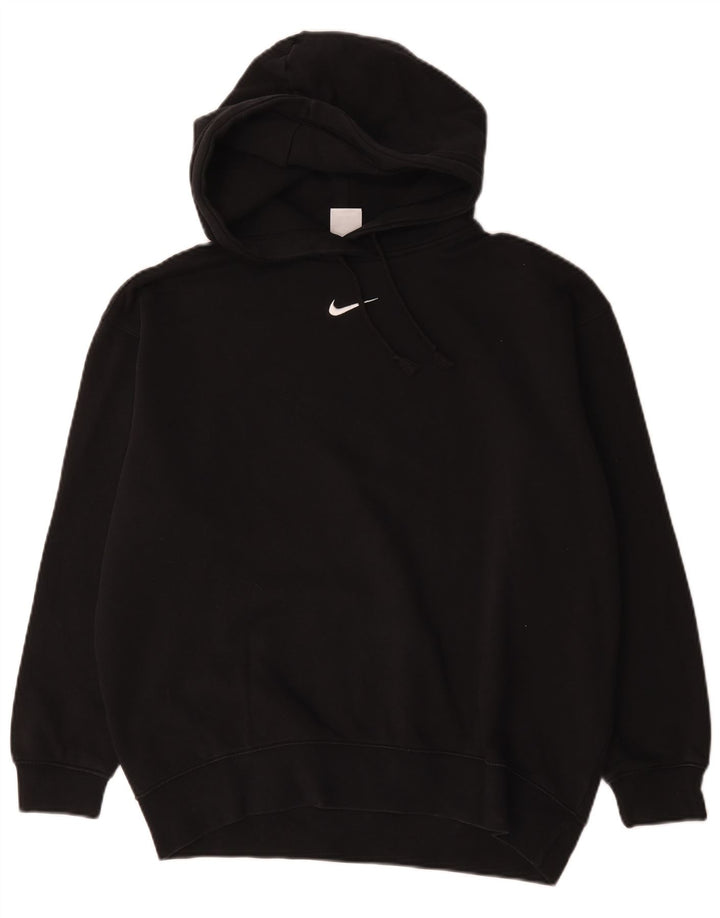 Nike Herren-Kapuzenpullover in Übergröße, Größe S, Schwarz, Baumwolle