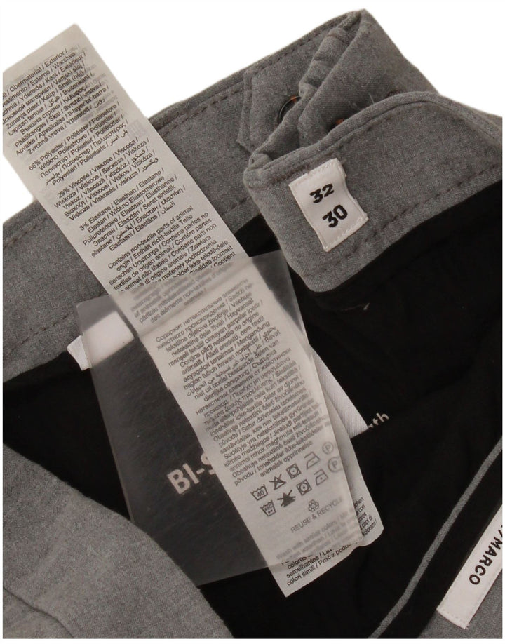 Jack & Jones Herren Marco Slim Fit Chinohose W32 L30 Grau Polyester