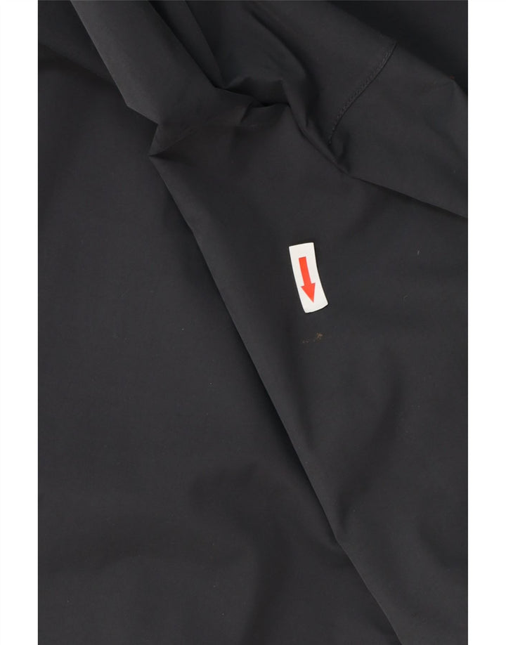 Jack Wolfskin Damen Regenjacke mit Kapuze UK 16 Large Grau Polyamid