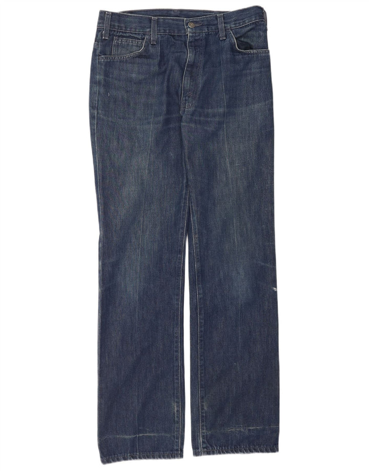 Levi's Herren Straight Jeans W33 L34 Blaue Baumwolle