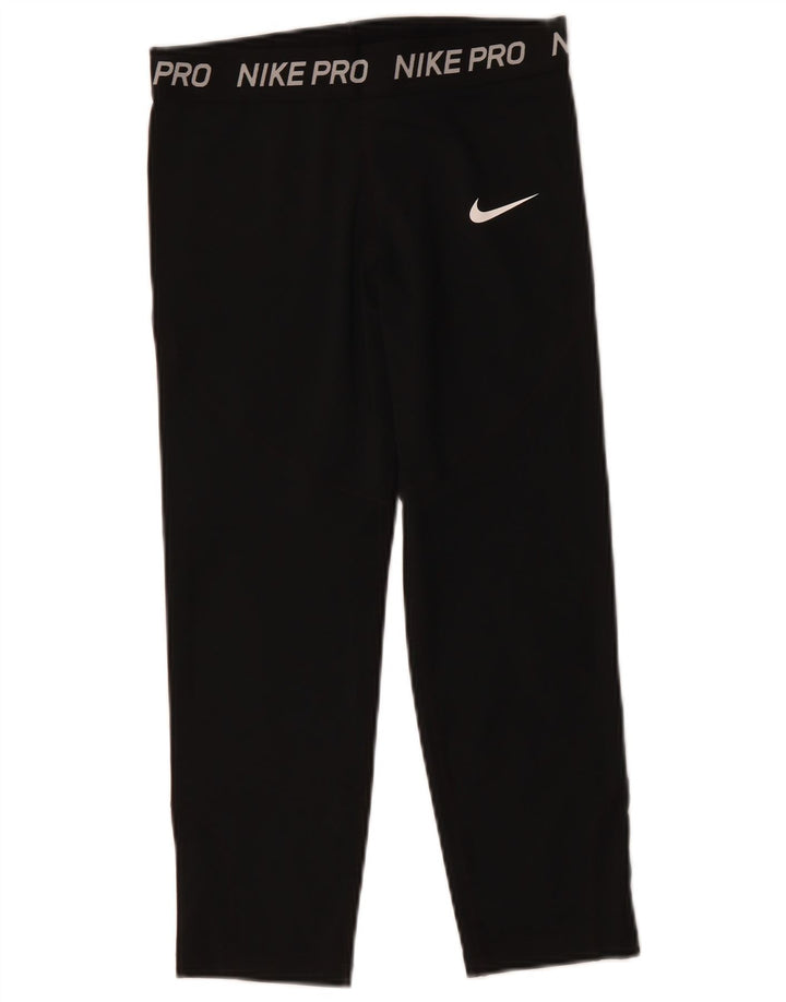 NIKE Dri Fit Grafik-Leggings für Mädchen, 13–14 Jahre, XL, Schwarz