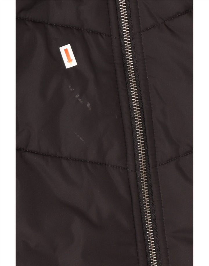 VANS Damen Wattierte Jacke UK 20 2XL Schwarz Polyester