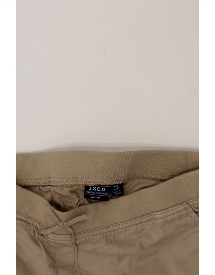 IZOD Boys Sport Shorts 13-14 Years  Beige Cotton Vintage Izod and Second-Hand Izod from Messina Hembry 