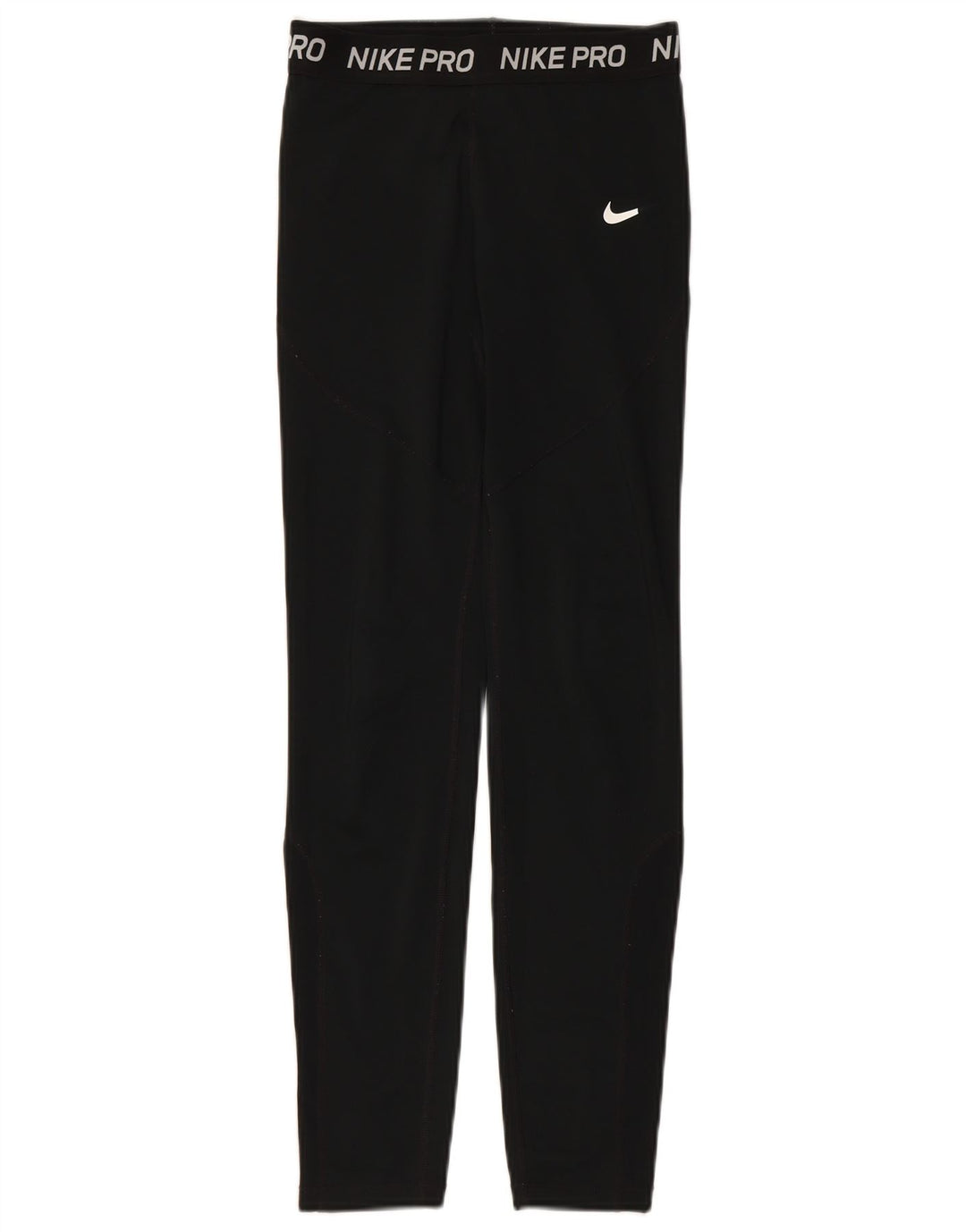 NIKE Dri Fit Grafik-Leggings für Mädchen, 13–14 Jahre, XL, schwarzes Polyester