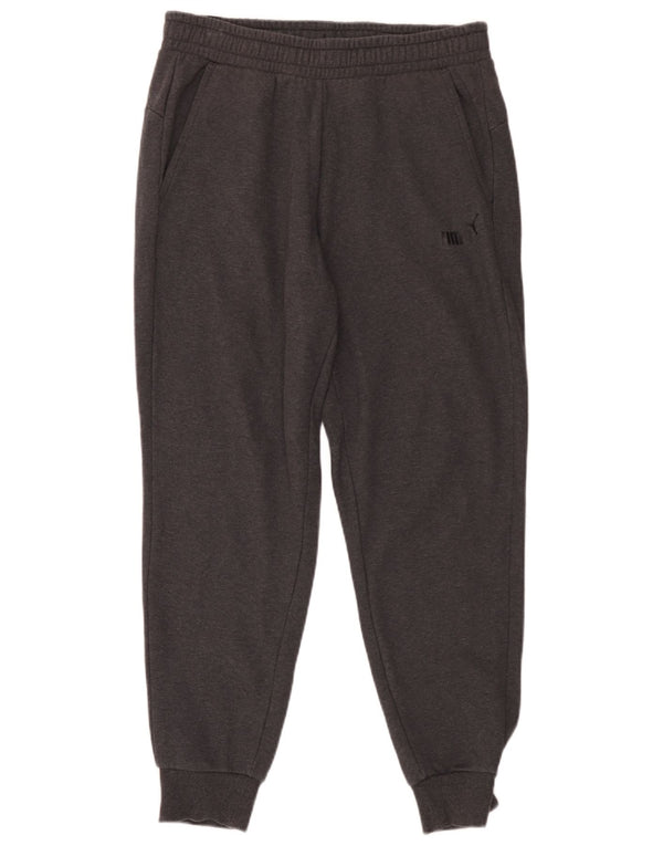 Puma Herren-Trainingshose, Jogginghose, Größe L, Grau