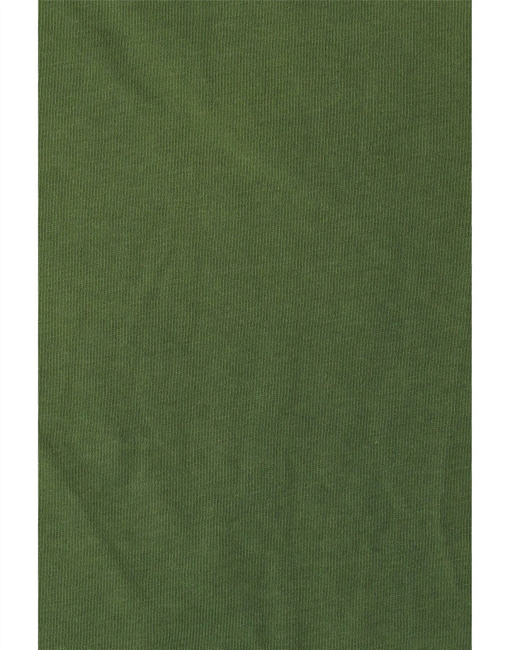 SUPERDRY Herren-T-Shirt mit Grafik, Größe S, grüne Baumwolle