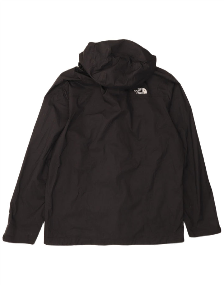 THE NORTH FACE Herren-Regenjacke mit Kapuze, UK 40, Größe L, Schwarz, Polyester