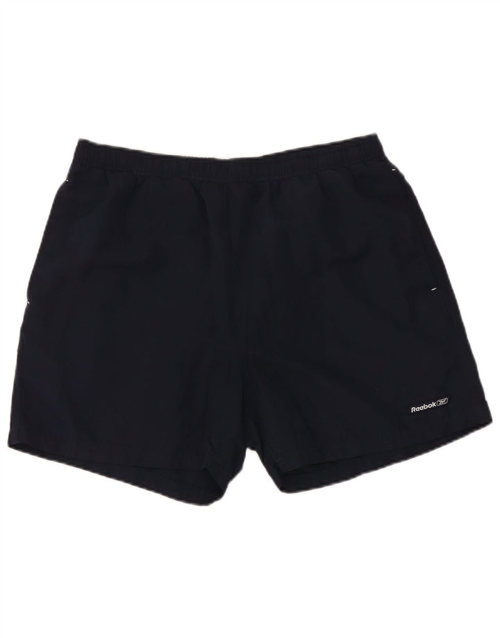 REEBOK Herren-Badeshorts, groß, marineblau, Polyester