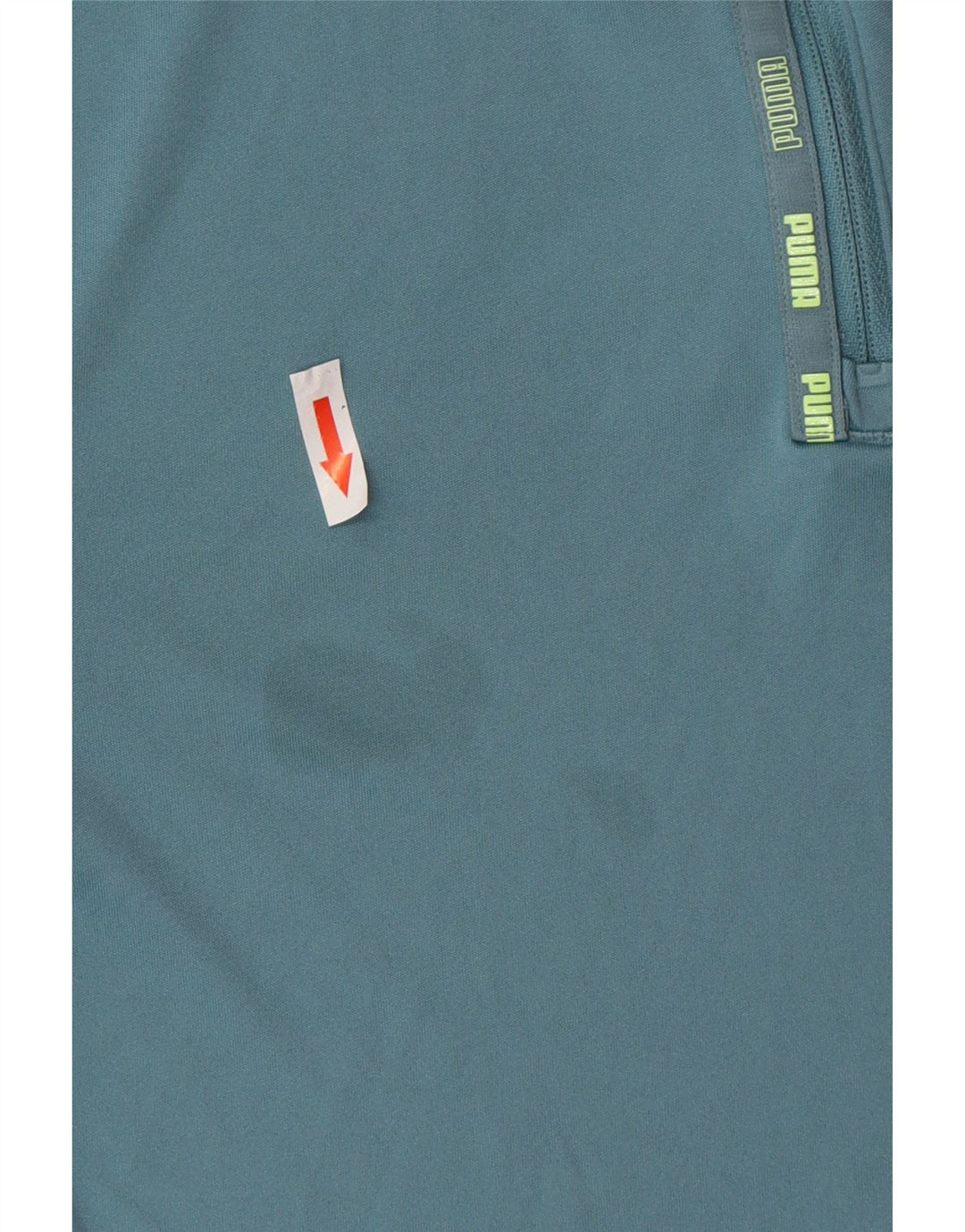 Puma Jungen-Pullover-Trainingsanzugoberteil mit Reißverschluss, 13–14 Jahre, blaues Polyester