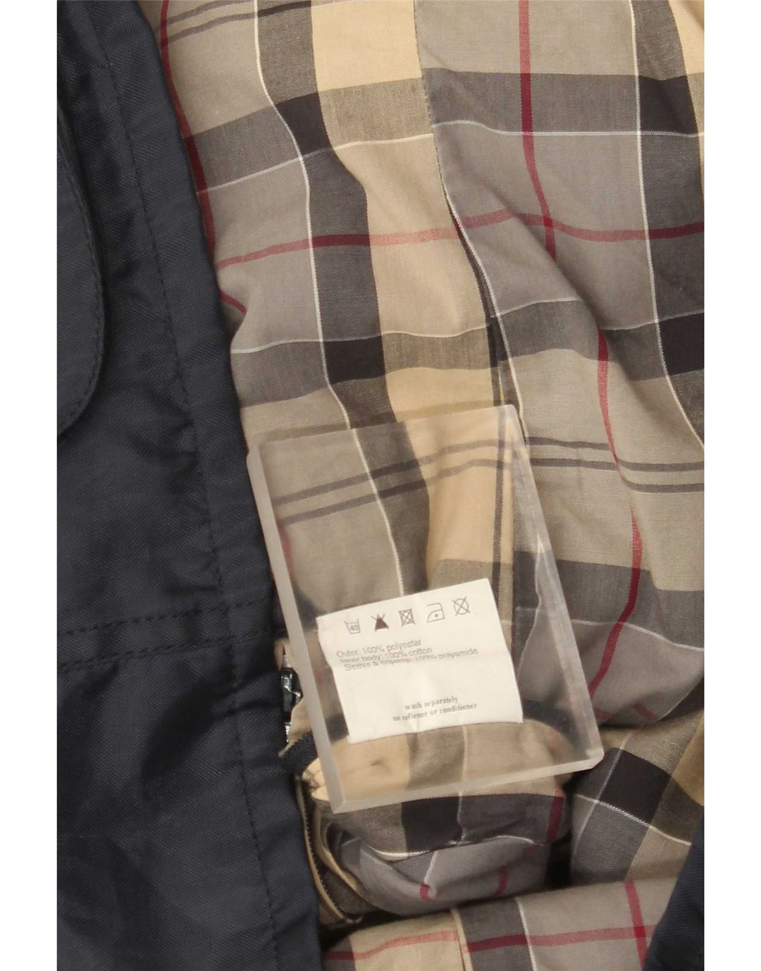 Barbour Damen Utility Jacke UK 10 Small Marineblau Polyester