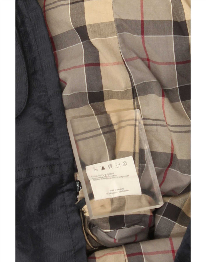 Barbour Damen Utility Jacke UK 10 Small Marineblau Polyester