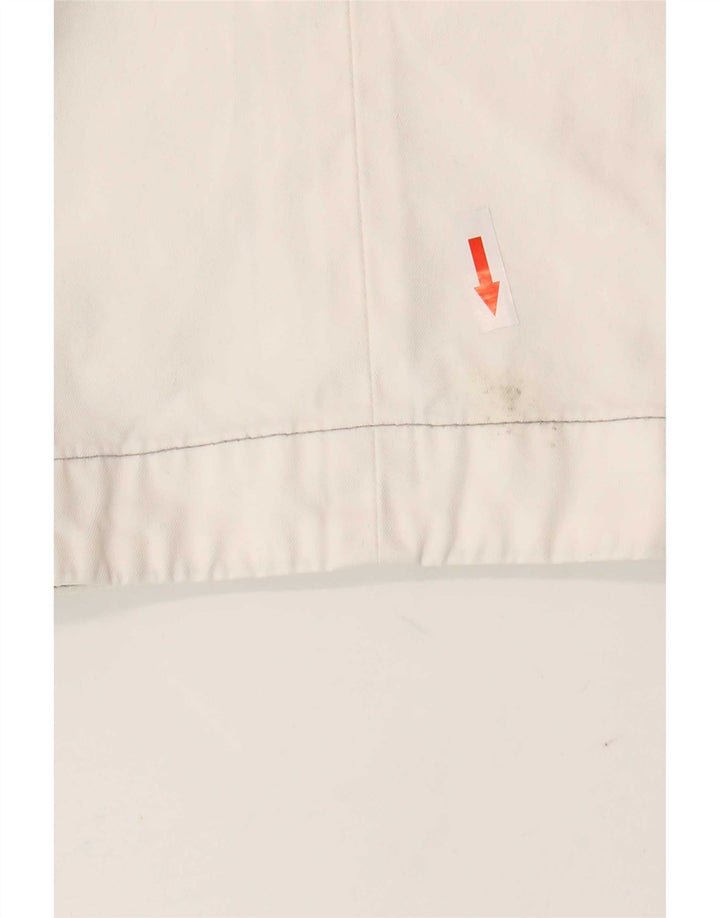 Murphy & Nye Damen-Hose mit kurzem Schnitt, W31, L24, weiße Baumwolle