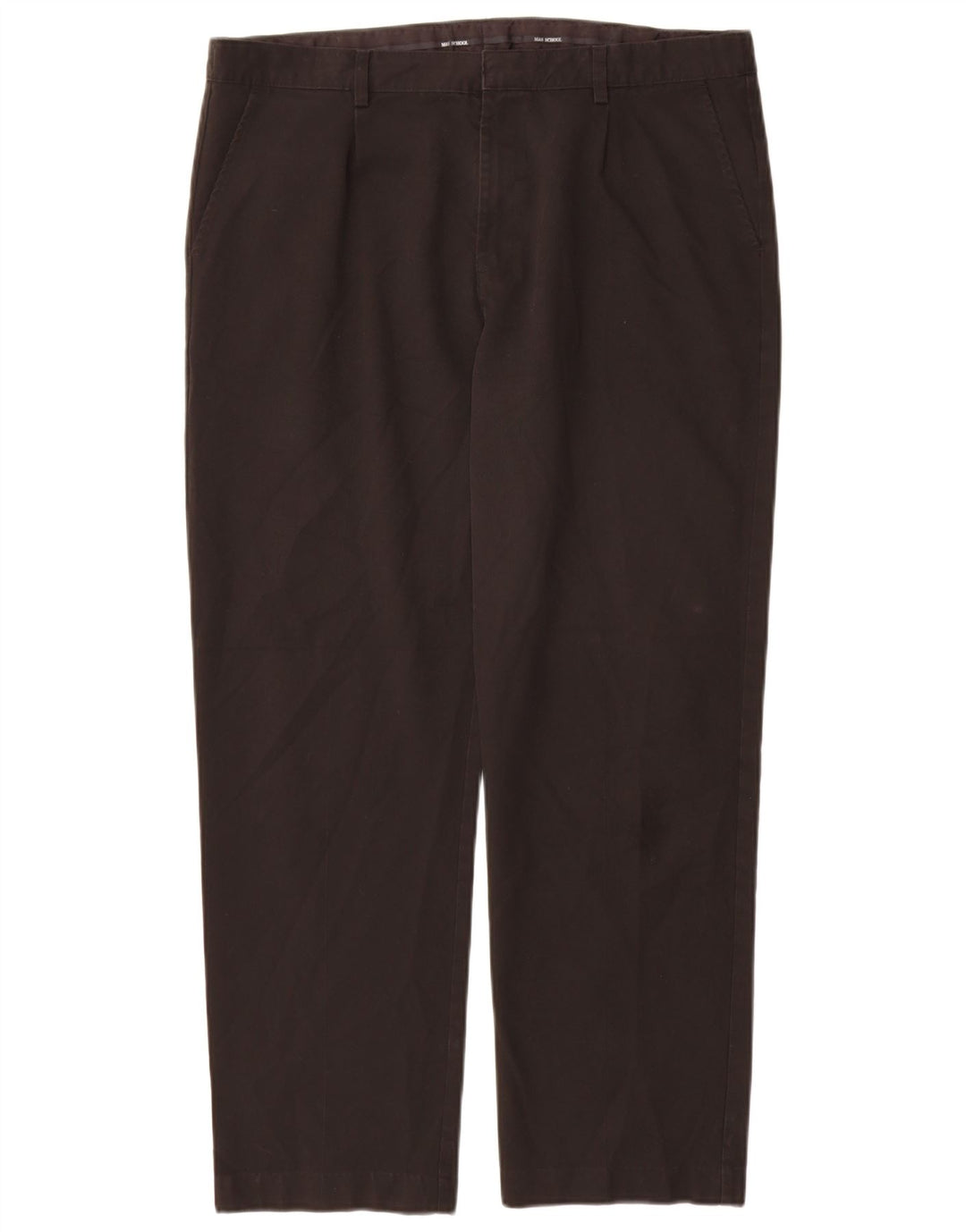 Gerade Herren-Chinohose von Marks & Spencer, W36, L29, Schwarz, Polyester