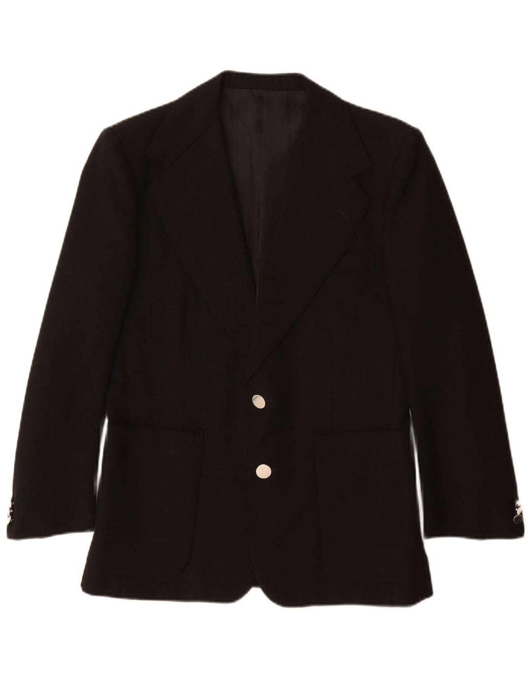 Renoma Herren 2-Knopf-Blazerjacke EU 46 Small Schwarz