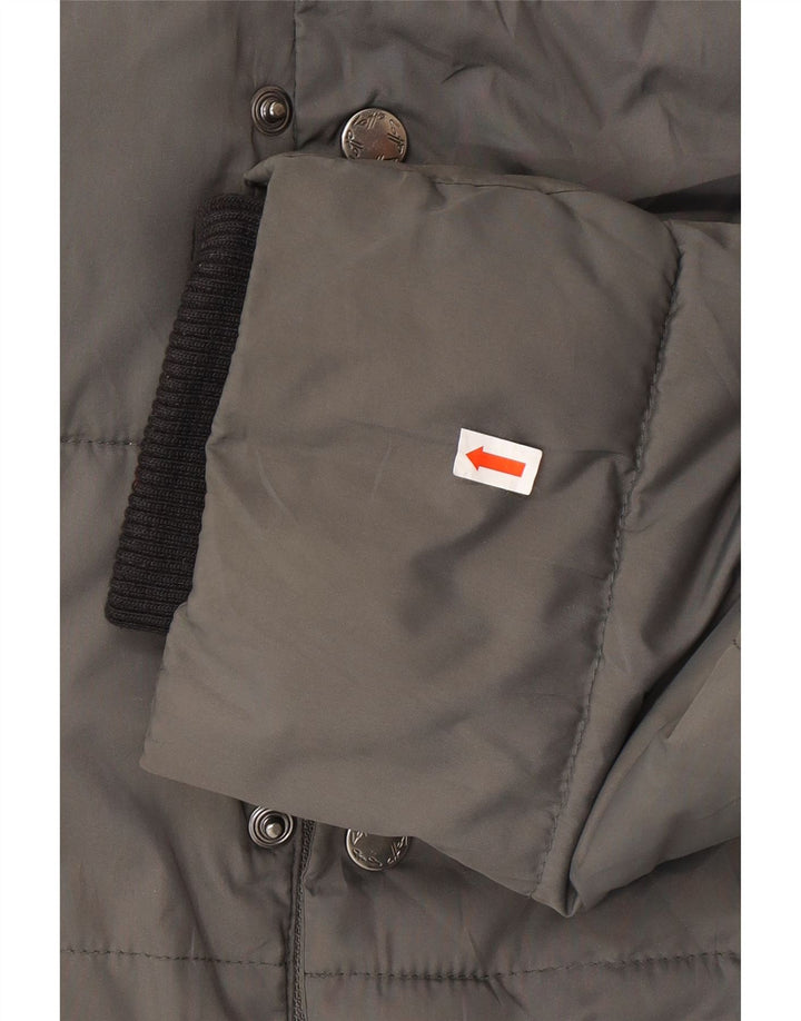 LOTTO Herren-Jacke mit Kapuze, gepolstert, UK 42, XL, grau, Polyester