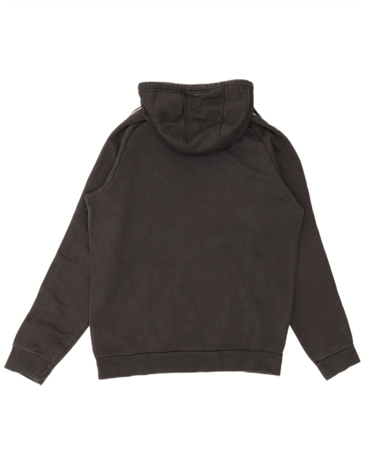 ADIDAS Herren Kapuzenpullover Mittelschwarz Baumwolle