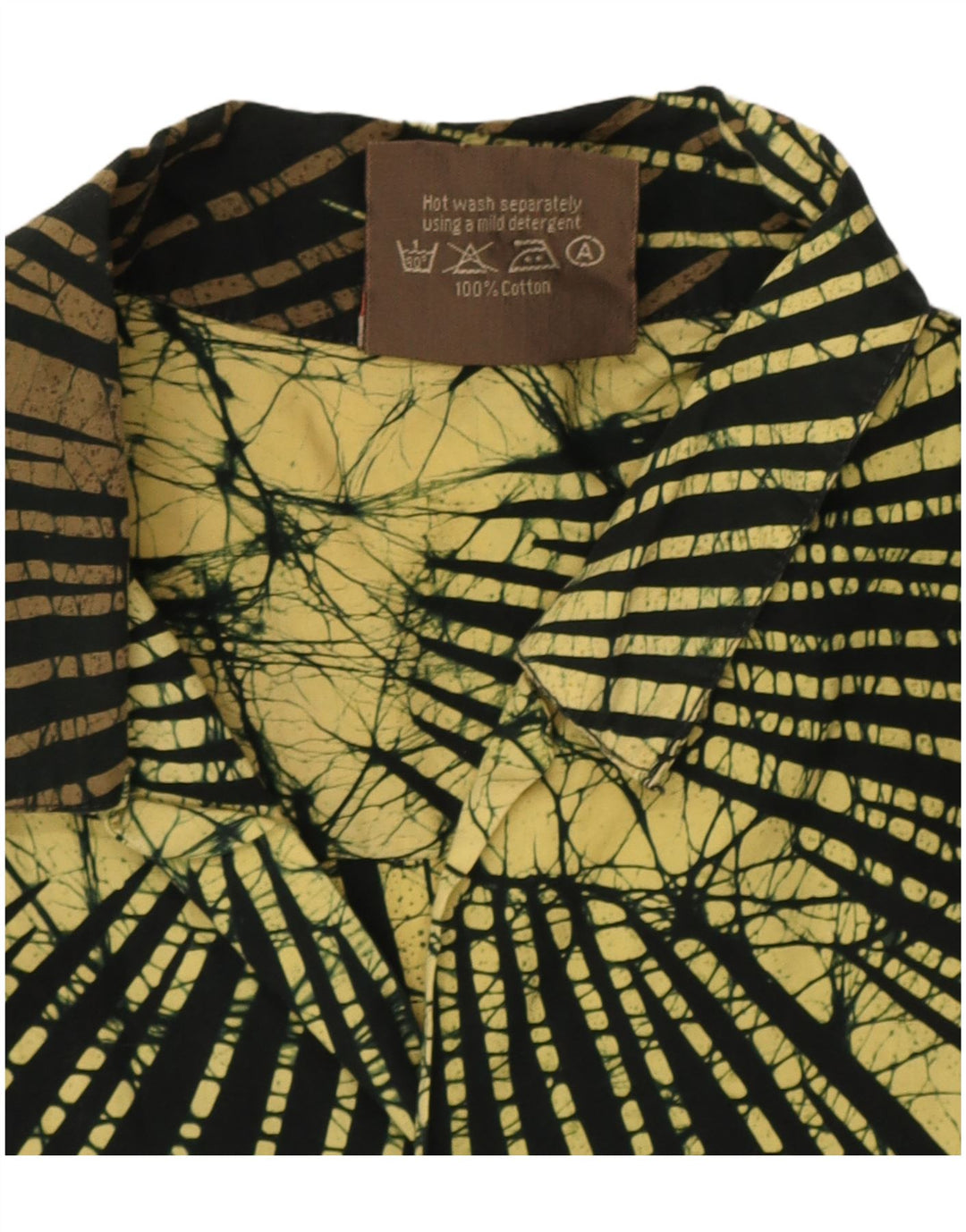 Caribelle Batik Herren-Hemd mit abstraktem Muster, groß, mehrfarbig