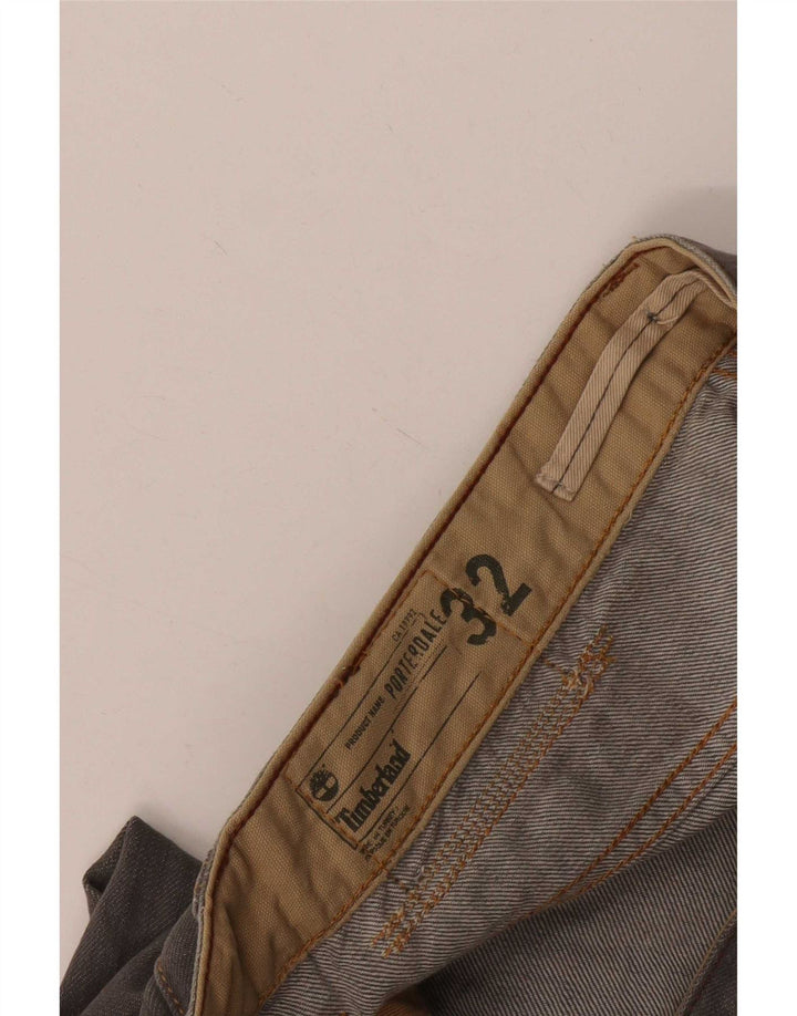 Timberland Herren Straight Jeans W32 L31 Grau