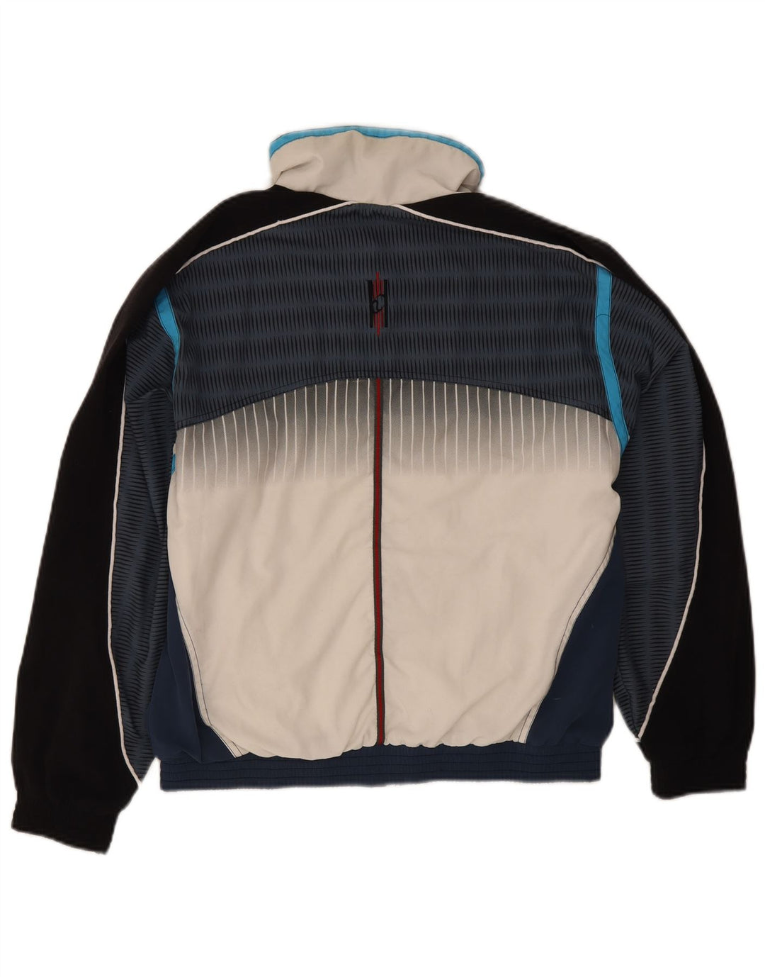 Lotto Herren-Trainingsanzug-Oberteil, Jacke, Größe S, Weiß, Farbblock-Polyester