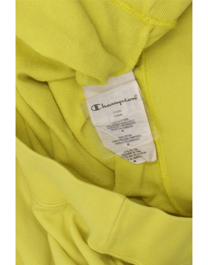Champion Womens Graphic Oversized Sweatshirt Pullover UK 14 Mittelgelb