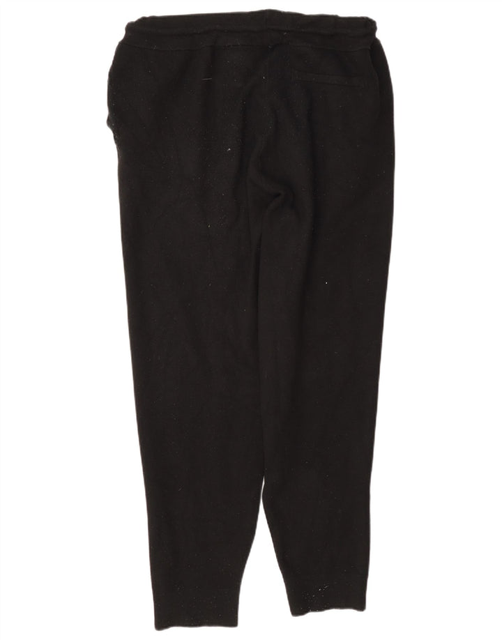 Zara Herren-Trainingshose, Jogginghose, Größe L, schwarze Viskose