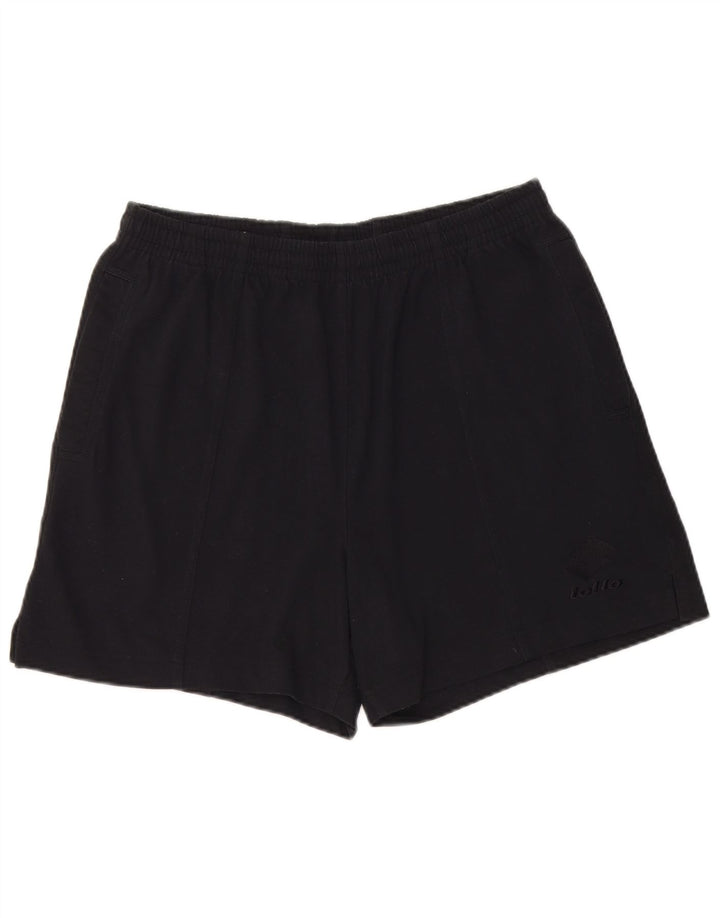 Lotto Herren Sportshorts UK 44/46 2XL Schwarz Polyester