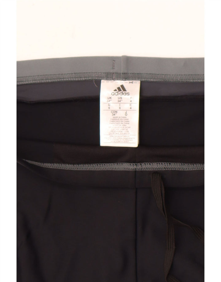 Adidas Damen Badeshorts UK 16 Large Schwarz Polyamid