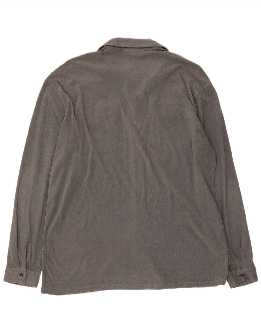 Asics Herren-Fleece-Shirt, großes graues Polyester