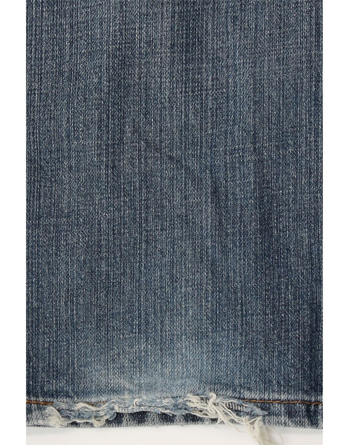 Levi's Herren 505 Straight Jeans W34 L32 Blaue Baumwolle