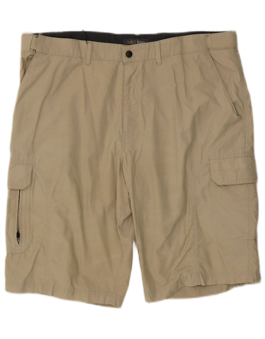 Marks & Spencer Herren Cargoshorts W38 XL Beige