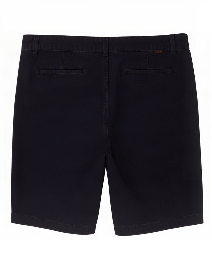 Lee Herren Chinoshorts W32 Medium Marineblau Baumwolle