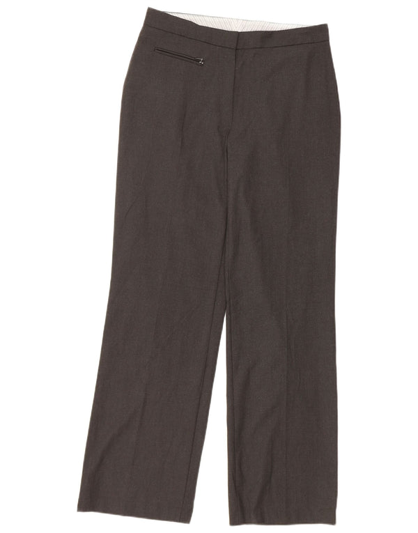 Marks & Spencer Damen-Freizeithose, gerade, Größe 10, B31 L31, Grau