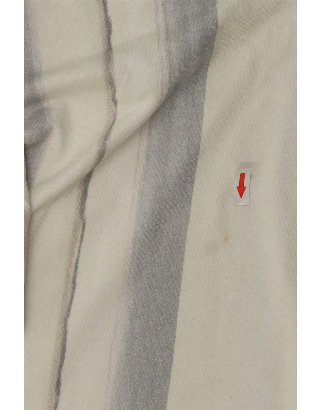 KARL KANI Herren-T-Shirt mit Grafik, mittelbeige, gestreift, Baumwolle