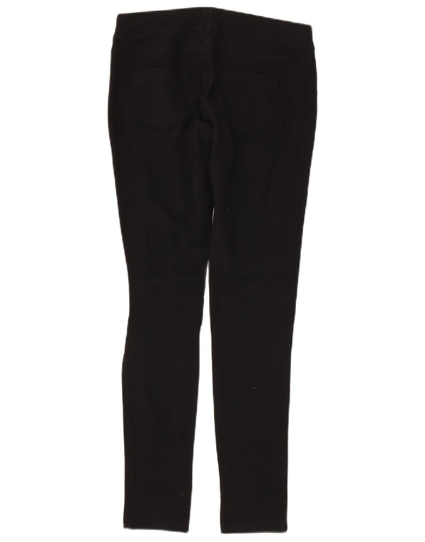 Benetton Skinny-Freizeithose für Mädchen, 13–14 Jahre, 3XL W28 L29, schwarze Baumwolle