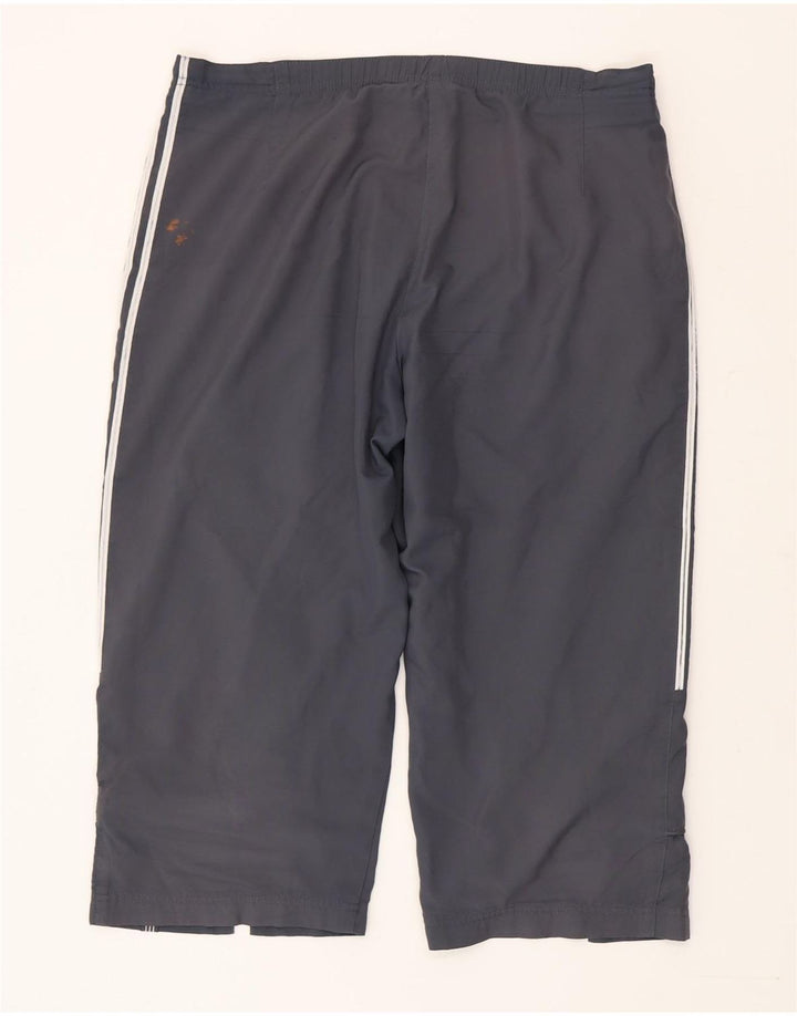 Adidas gerade Capri-Hose für Damen, UK 16, Größe L, Marineblau, Polyester