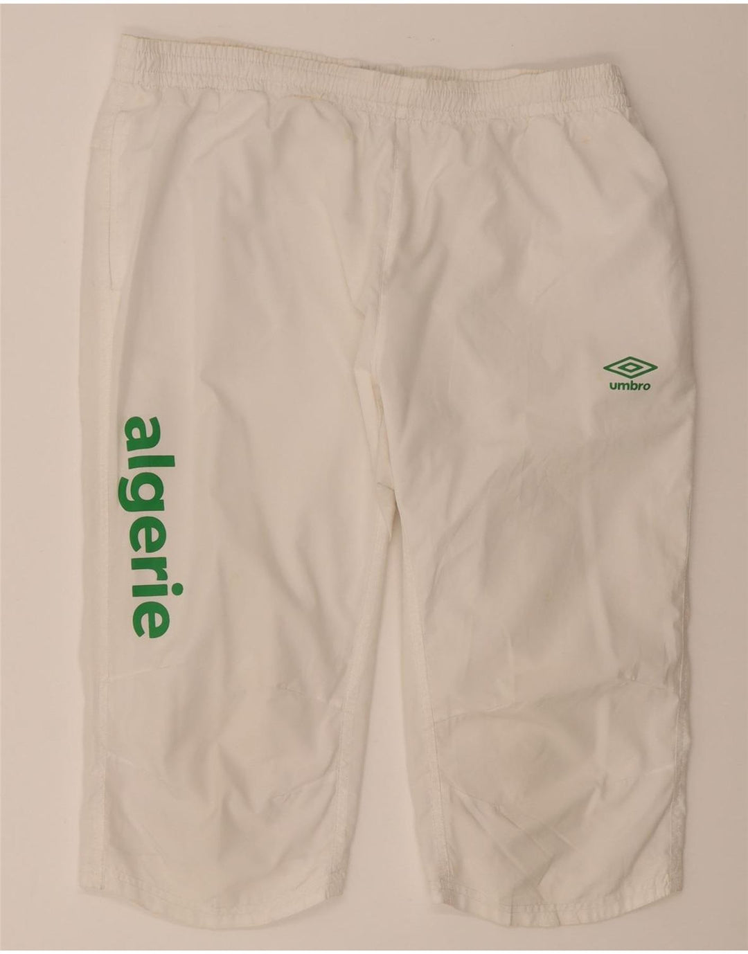 Umbro Herren Graphic Bermuda Sport Shorts 2XL Weiß Polyester