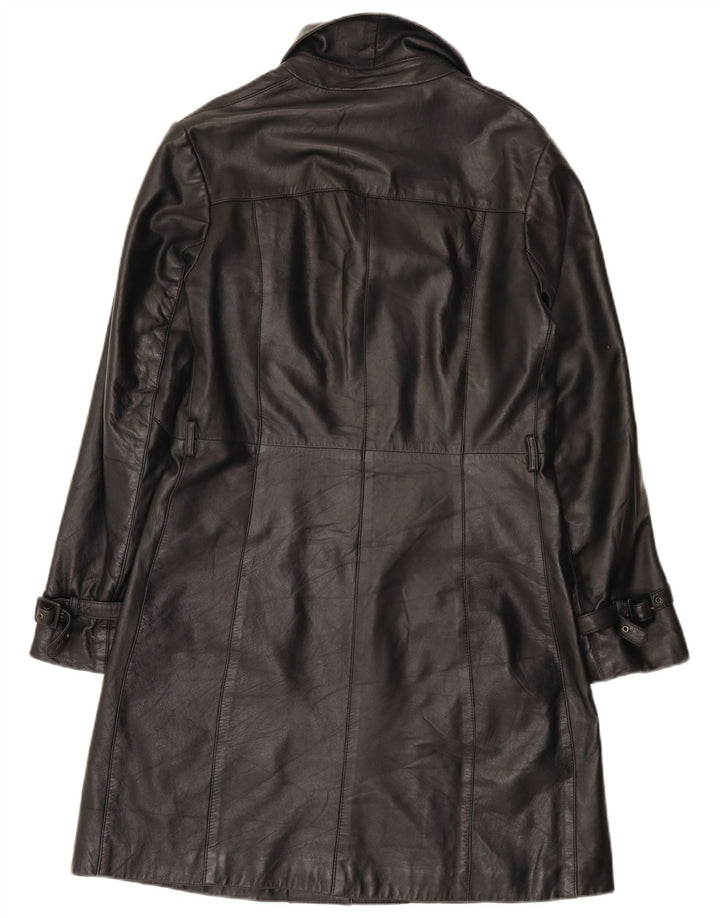 Conbipel Damen Ledermantel IT 46 Large Schwarz