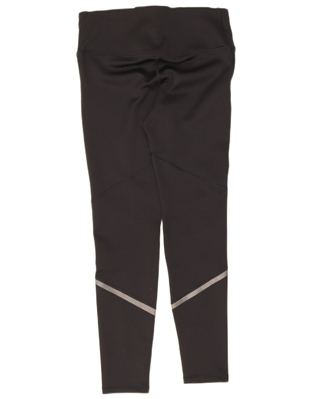 Under Armour Damen Cold Gear Graphic Leggings UK 12 Medium Schwarz