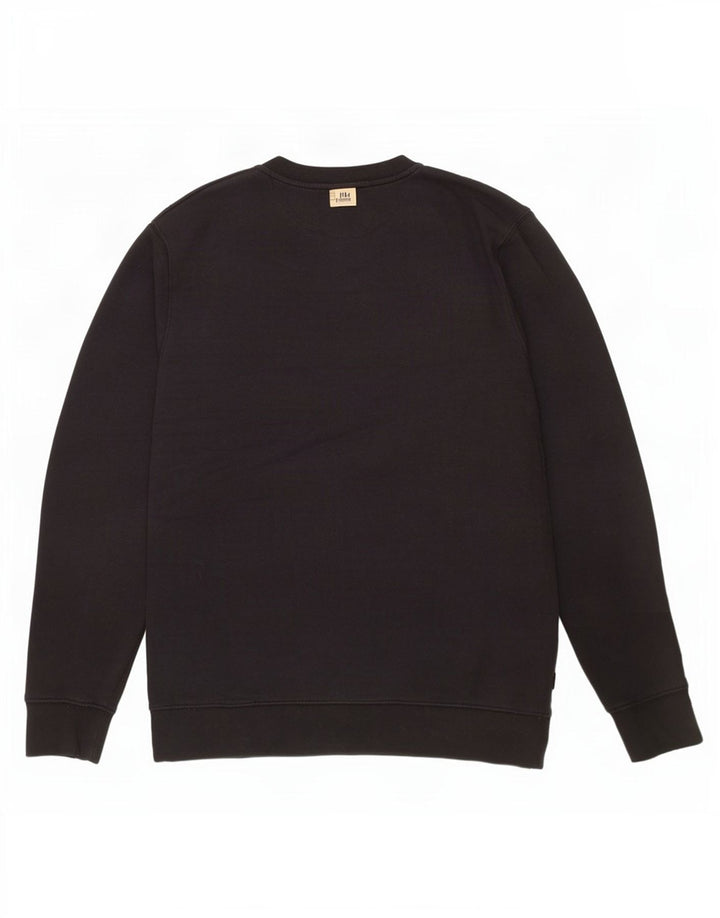 Vans Herren Grafik-Sweatshirt-Pullover aus mittelschwarzer Baumwolle