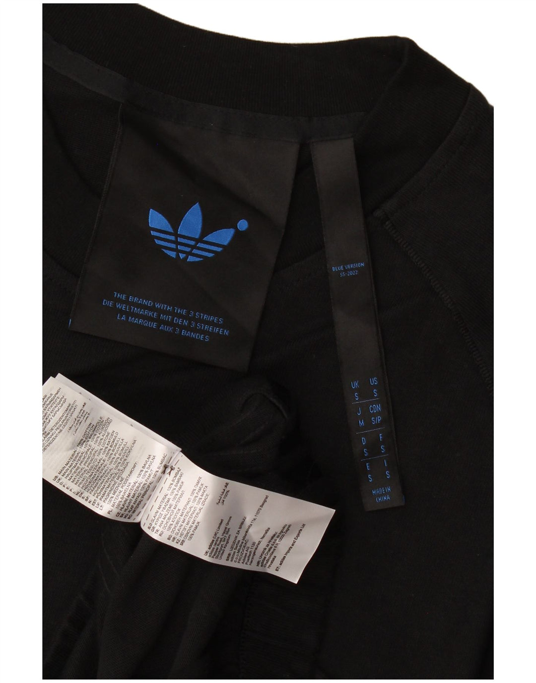 Adidas Herren Kurzarm-Sweatshirt, Pullover, Größe S, Schwarz, Baumwolle