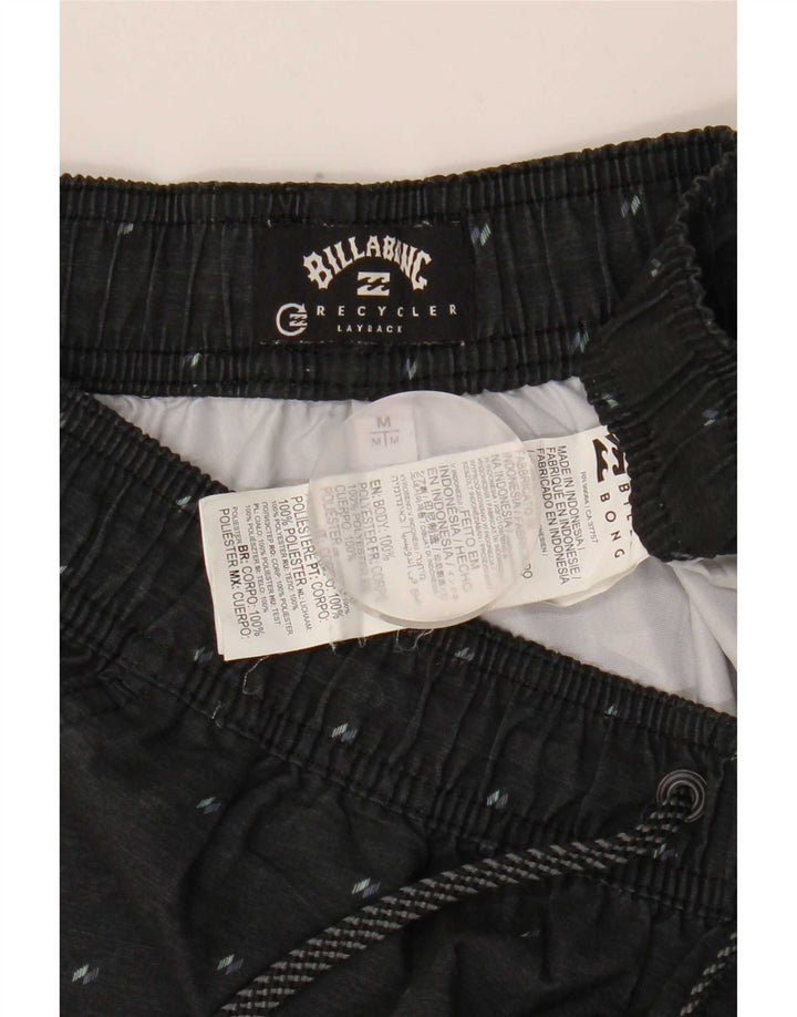 Billabong Herren-Badeshorts aus mittelkhakifarbenem, gepunktetem Polyester