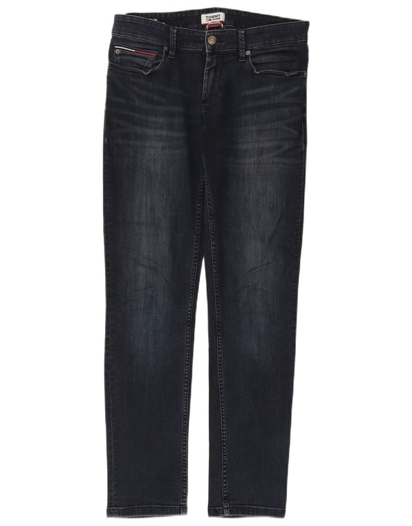 Tommy Hilfiger Herren Slim Jeans W30 L32 Marineblau Baumwolle