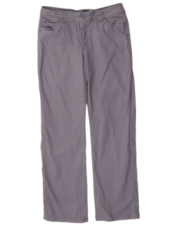 Lee Damen-Freizeithose mit klassischer Passform, US 14, XL, B34, L32, graue Baumwolle