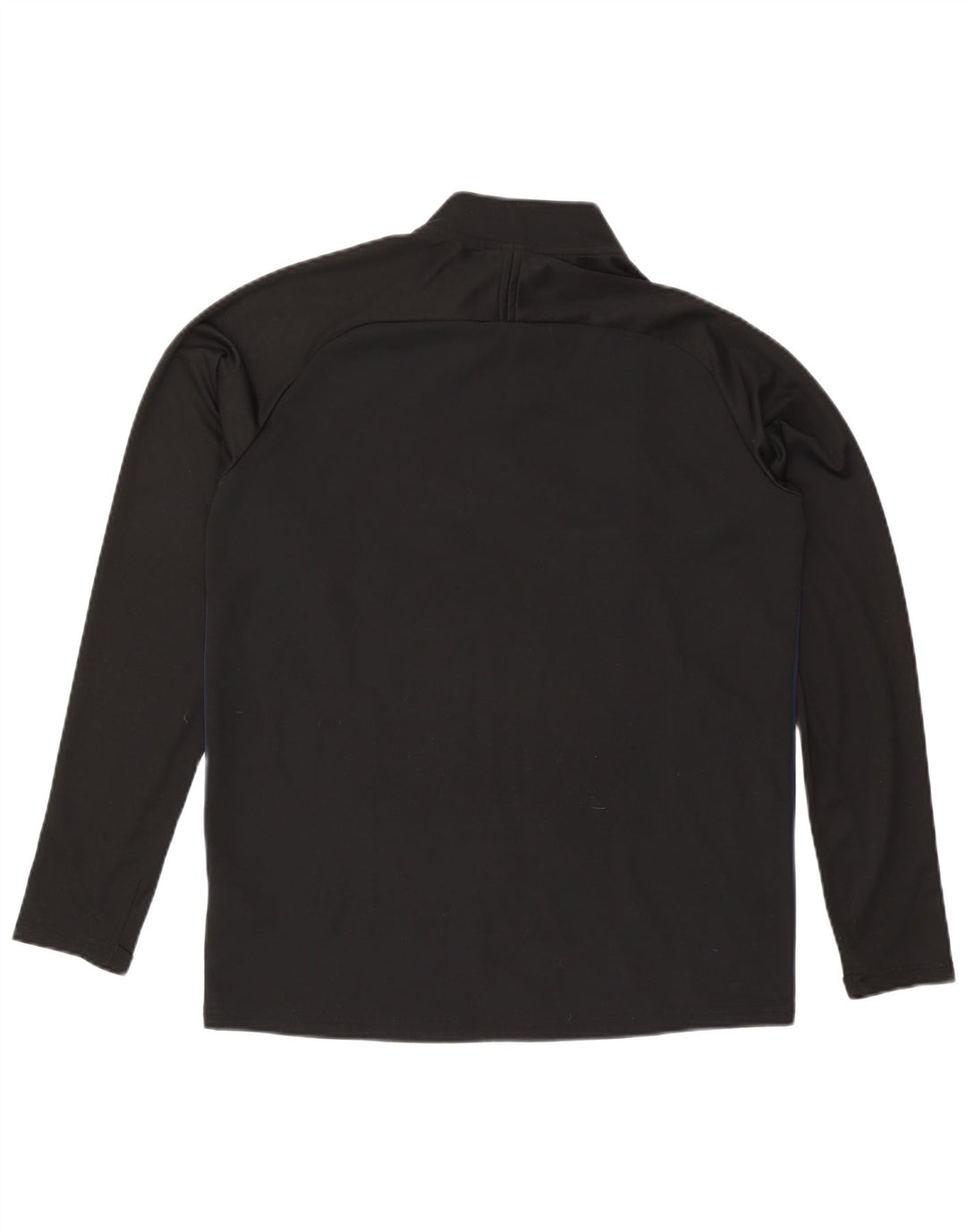 Nike Herren Dri Fit Pullover-Trainingsoberteil mit Reißverschluss, Größe L, Schwarz, Farbblock